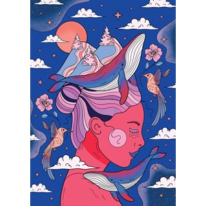 Puzzle rêve d'ailleurs - 500 pièces