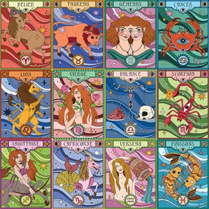 Puzzle astrologie - 1000 pièces