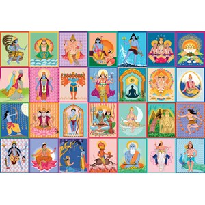 Puzzle inde merveilleuse - 1000 pièces