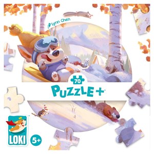 Puzzle+ : loki fait de la luge