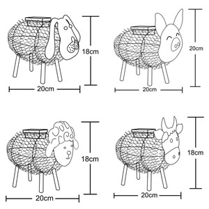 Mouton solaire métal