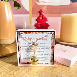 Bola de grossesse colibri quartz