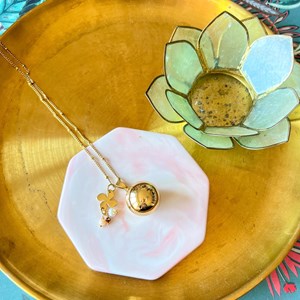 Bola de grossesse trèfle et perle