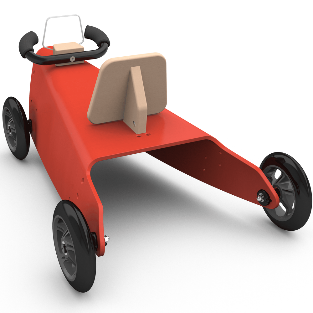 Porteur voiture - rouge