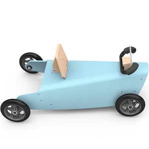 Porteur voiture - bleu