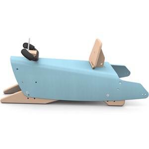 Voiture à bascule - bleu