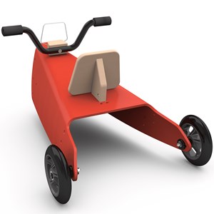 Porteur moto - rouge