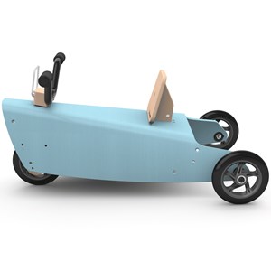 Porteur moto - bleu