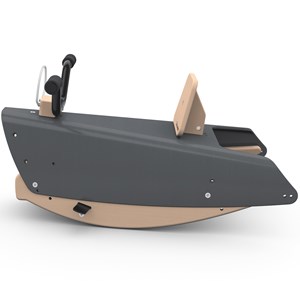 Moto à bascule - gris anthracite