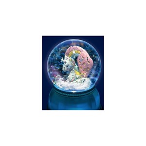 Veilleuse neigeuse - licorne