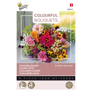 Buzzy colourful bouquets endless summer semences - ca. 5 gr (livraison