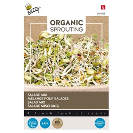 Buzzy organic sprouting de salad - bio semences - ca. 30 gr (livraison