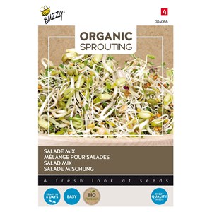 Buzzy organic sprouting de salad - bio semences - ca. 30 gr (livraison