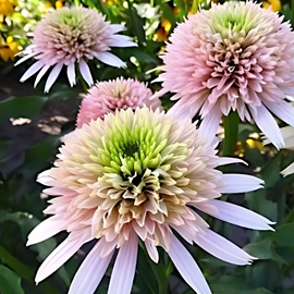 Echinacea purpurea.  - echinacea purpurea 'cherry fluff'  - godet 9x9 cm