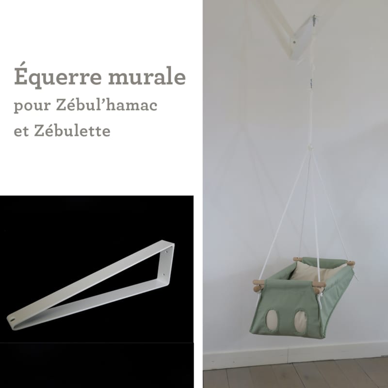 Équerre murale pour zébul'hamac (Petite Planète) - Image 1