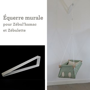 Équerre murale pour zébul'hamac
