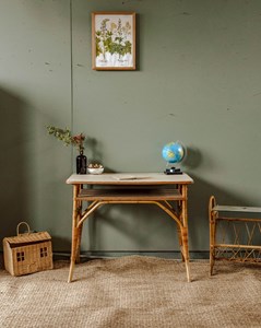 Edouard, le bureau en rotin n°520