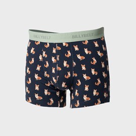 Boxer en coton biologique corgi