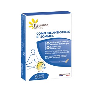 Complexe anti-stress et sommeil