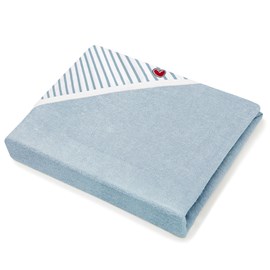 Serviette tablier de bain papillon marinière