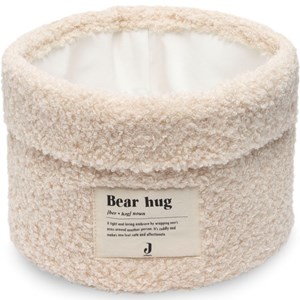 Panier de toilette boucle naturel (14 x 18 cm)