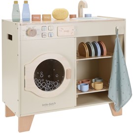 Machine à laver en bois