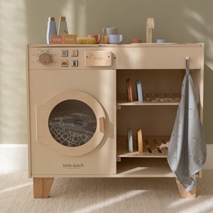 Machine à laver en bois