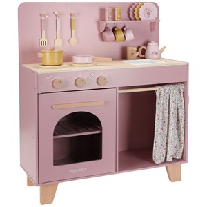 Cuisine en bois rose