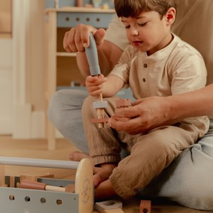 Boîte à outils en bois fsc