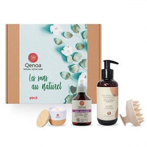 Coffret cadeau «l'éclat», routine de soins naturels, peaux mixtes et grasses