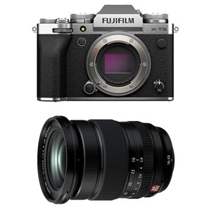 Fujifilm x-t5 silver + xf 16-55mm f2.8 lm wr ii