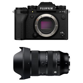 Fujifilm x-t5 noir + objectif sigma 17-40mm f1.8 dc art