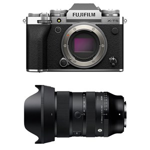 Fujifilm x-t5 silver + objectif sigma 17-40mm f1.8 dc art