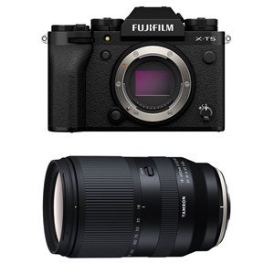 Fujifilm x-t5 noir + objectif tamron 18-300 mm f3.5-6.3 di iii-a vc vxd