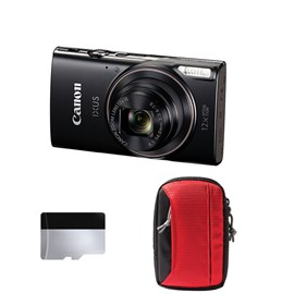 Canon compact ixus 285 hs a noir + sac + carte sd 8go