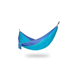 Hamac parachute randonnée bleu turquoise