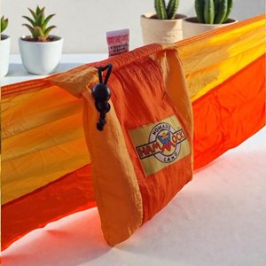 Hamac parachute randonnée orange