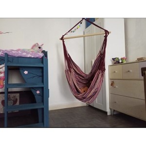 Hamac chaise violet