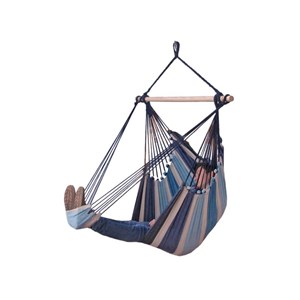 Hamac chaise géant marine