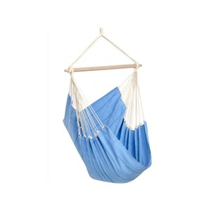 Hamac chaise brésilien bleu ciel