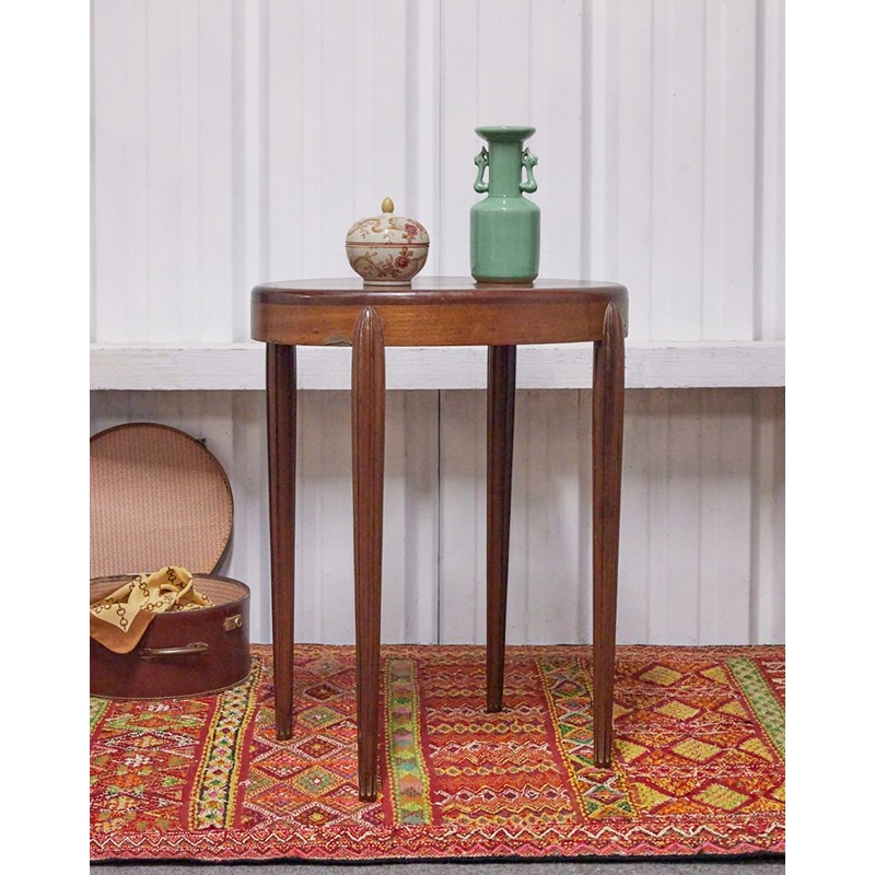 Table d'appoint en acajou n°619