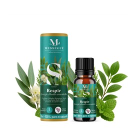 Synergie d'huiles essentielles respir à diffuser