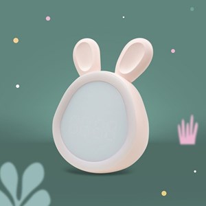 Réveil lapin rose