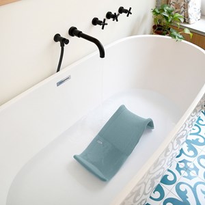 Transat de bain ergonomique transatdo bleu baltique