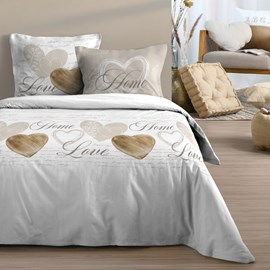 Housse de couette 240x220 + 2 taies