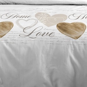 Housse de couette 240x220 + 2 taies