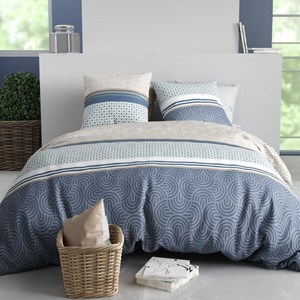 Housse de couette 260x240 + 2 taies