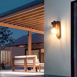 Applique murale secteur marron clara