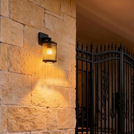 Applique murale secteur noir velada