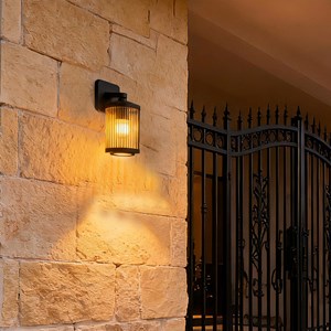 Applique murale secteur noir velada